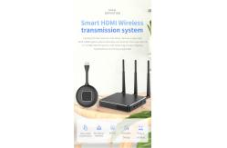 China Dual Screens Wireless 4K HDMI Transmitter BYOD Wireless Presenation For Meeting Room supplier