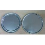 300# 73 mm Aluminum tin plate / Food Can Bottom Custom Logo For Jar for sale