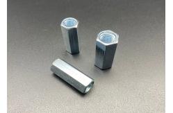 China DIN975 Connector Threaded Rod Bar Copper M10 Coupling Nut Hex supplier