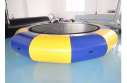 China Tarpaulin 3m Inflatable Floating Water Trampoline Aqua Jump supplier