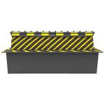 Galvanized Hydraulic Road Blocker Anti Terrorist Full Automatic For Car Park for sale