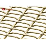 Aluminum Wire Lock Crimped Woven Wire Mesh For Balcony Railings And Stair Railings for sale