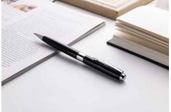 China Custom Logo Reusable Metal Ball Point Pen , Ultraportable Metal Clip Ball Pen supplier