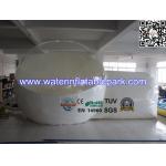 Waterproof Round Inflatable Bubble Tent For Outdoor Exhibition , Single Layer for sale