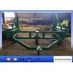 ISO 12 Ton Cable Reel Trailer Cable Carriage Vehicle With 120mm Axis Bar for sale