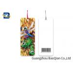 Embellished Tassel 3D Lenticular Bookmark No Harm Material Cartoon Animal Image for sale