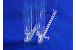 China Heaters Transparent Quartz Glass Test Tube Cylinder Fused Silicon Lab Glassware supplier