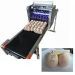 Egg Automatic Batch Coding Machine Printing 120000 Characters Per Hour
