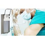 500ml / Bottle Metal Manual Liquid Soap Dispenser Wall Mounted For Hospital for sale