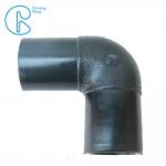 PE100 PN16 SDR11 HDPE Fusion Fittings , HDPE 90 Degree Elbow With Welding Parameters
