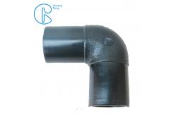 China PE100 PN16 SDR11 HDPE Fusion Fittings , HDPE 90 Degree Elbow With Welding Parameters supplier