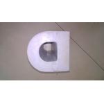 White Natural Rubber Marine D Type Fender For Port / Ship Alongside / Docking for sale