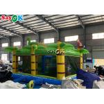Zoo Themed Inflatable Bounce House Children'S Playground Water Slide