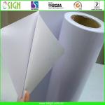China digital printing self adhesive vinyl/printing stickers/transparent pvc film manufacturer