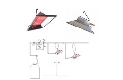 China Ceramic Chicken Brooder House Heaters Infrared 20% Gas Saving THD2608 supplier