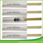 20cm Natural Custom Printed  disposable Tensoge Bamboo Chopsticks for sale