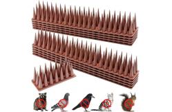 China Easy Installation Pest Control Bird Spikes In Plastic supplier