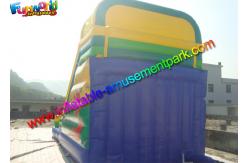 China Water Proof Commercial Inflatable Bouncers / Inflatable Slip And Slide Fire Retardant supplier