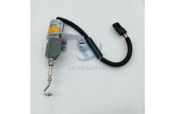 China 4942879 Solenoid Valve shutoff Switch for Excavator 6CT Stop Solenoid Valve supplier
