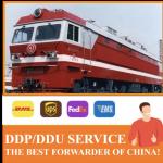 China to France Italy Germany train DDP door-to-door transport for sale