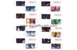 China Christmas color-changing mugs supplier