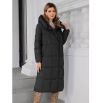 Self Heating Lining Long Winter Jacket Women In Loose Style For Skiing And Snowboarding for sale