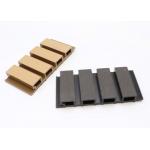 Multiple Colors HDPE 219x26mm WPC Wall Cladding Exterior Decoration Material for sale