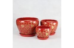 China Affordable And Durable Ceramic Pots For Your Plants Custom Designs Available supplier