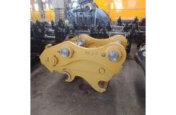 China Steel Hydraulic Quick Hitch Coupler Customized For Hyundai Mini Excavators supplier