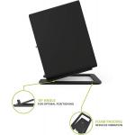 Function Speaker Stands Riser with Vibration Absorption Pads Powder Coating Finish