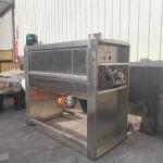 Stainless Steel 304 Ribbon Rice Mixer Powder Machine Plywood Packing for sale