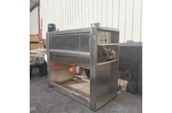China Industrial Food Ribbon Blender Machine Powder Mixing Horizontal Mixer 400l supplier
