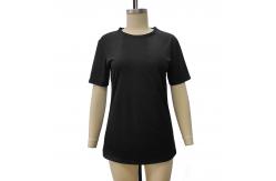 China Sport Fast Dry Cotton Plus Size Long Sleeve Men Women Kids Girls' Boys Black White Blank T Shirt supplier