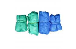 China Clean Use Waterproof Various Size Disposable CPE Plastic Shoe Cover Elastic supplier