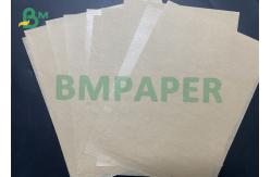 China 40gsm Thin Kraft Paper With 10PE Matte Coating For packaging Food supplier