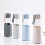 Unbreakable Glass Water Bottle BPA Free Borosilicate Material For Office for sale