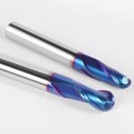 Tungsten Steel Ball Nose End Mill  for Copper and Aluminum Machining for sale