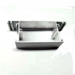 Construction Aluminum Frame Extrusions Set 6063 T5 White Powder Coated Surface