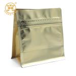 Resealable Lock Coffee Packaging Bags With Degassing Valve And Zipper for sale