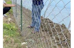 China Galvanized Square Chain Link Fencing Mesh 0.5m-4m Free Samples Available supplier