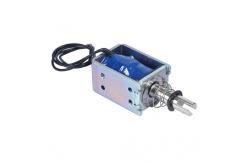 China 4N DC 12V 24V Push Pull Open Frame Solenoid Electromagnet supplier