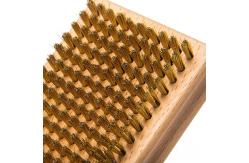 China 12*7*3cm Ski Snowboard Waxing Brush With Nature Beech 72*102mm ISO9001 supplier