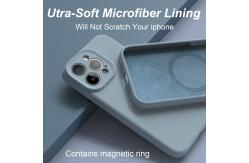 China Custom Magnetic Silicone Phone Case Waterproof For IPhone 16 15 Pro Max supplier