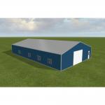 High Strength Galvanized Prefabricated Steel Structures With 20-50 Years Service Life for sale
