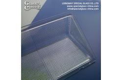 China High Clarity Borosilicate Glass Lamp Cover For Industrial Light supplier