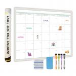 ODM Laminated Dry Erase Posters Removable Wall Mounted Monthly Planner Large Size for sale
