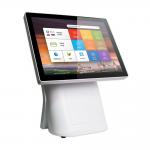80mm Printer 15in VFD Fanless Touchscreen Pos PCAP Touch Retail Pos System for sale