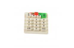 China Customized Silicone Rubber Key with Optional Backlight for Brightness Control supplier