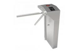 China Robust Vertical Turnstile 2s Arm Open / Close Time 100w Power Consumption supplier