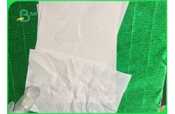 China Recycled Degardable PE Coated Paper 100um 120g Synthetic Stone Paper For Raincoat supplier